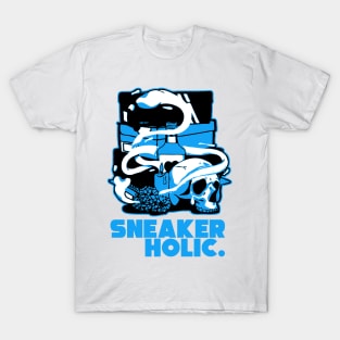 Sneaker Holic Dark Poweder Blue T-Shirt